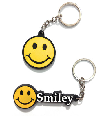 

KAUSAL KF SMILE SILICON 3D RUBBER COMBO-2 Key Chain