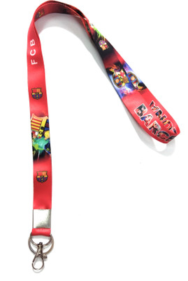 

KAUSAL KF FCB SATIN 3D PRINTED KEYCHAIN LANYARD WITH HOOK Key Chain