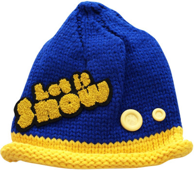 

Graceway Kids Cap(Multicolor), Blue& yellow