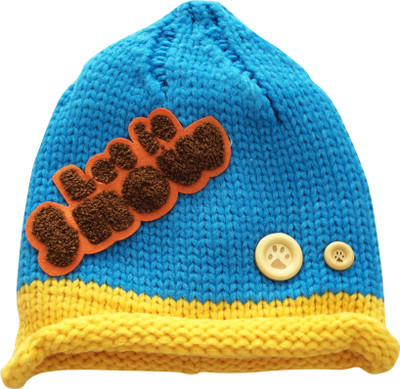 

Graceway Kids Cap(Multicolor), Light blue & yellow