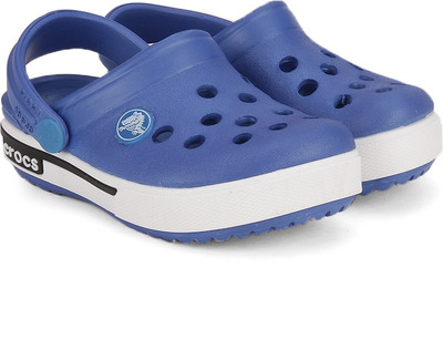 

Crocs Boys & Girls Slip-on Clogs(Blue, Electric blue / oyster