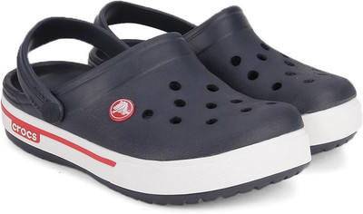 

Crocs Boys & Girls Slip-on Clogs(Dark Blue, Navy/red