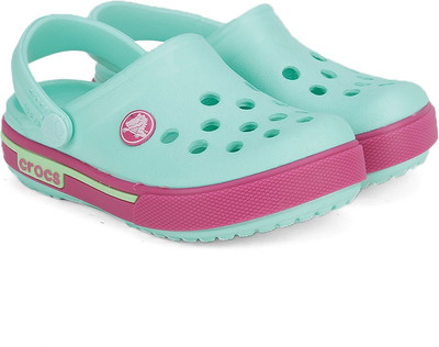

Crocs Boys & Girls Slip-on Clogs(Blue, Turquoise /purple