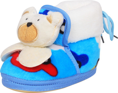 

Ole Baby Boys & Girls Slip on Casual Boots(Dark Blue