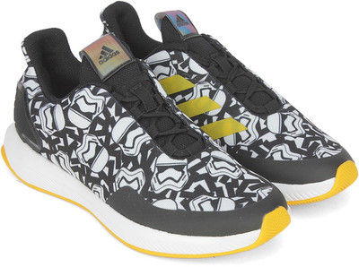 

ADIDAS Boys & Girls Lace Running Shoes(Black, Cblack/ftwwht/eqtyel