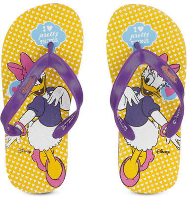 

Disney Girls Slip On Slipper Flip Flop(Yellow
