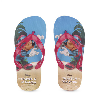 

Disney Girls Slip On Slipper Flip Flop(Multicolor, Pink