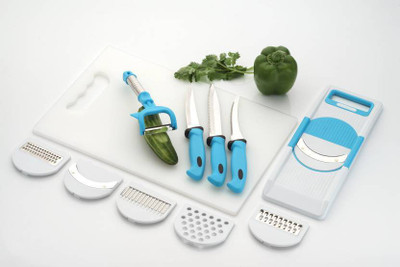 

VR KTCB Blue 6 Combi Blue Blue, White Kitchen Tool Set(Blue, White)