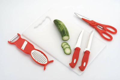 VR FKR_VR01 Red Combo KCS Red, White Kitchen Tool Set(Red, White)