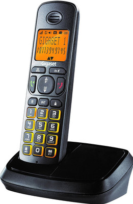 Gigaset A500 Cordless Landline Phone(Black) Flipkart