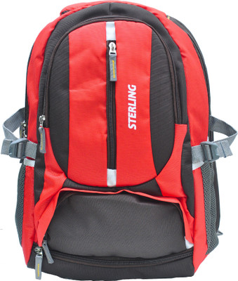 

Sterling 17 inch Laptop Backpack(Red, Black)
