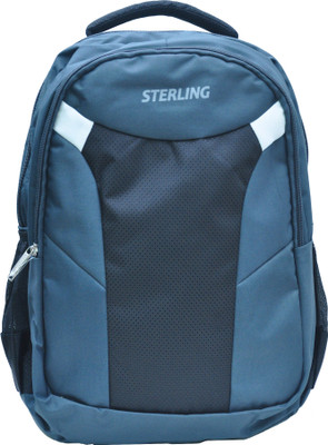 

Sterling 17 inch Laptop Backpack(Black, Blue)