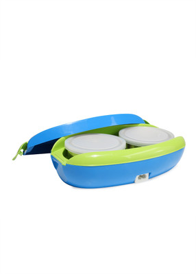 MILTON Slimtron Blue 2 Containers Lunch Box(400 ml)