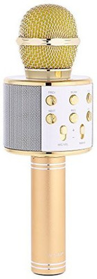 

Black Cat Wireless Bluetooth WS-858 Microphone microphone(Gold)