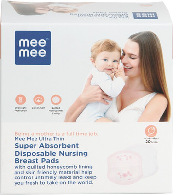 

MeeMee MM-3720 A (PK-48) Nursing Breast Pad(Pack of 48)