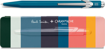 

Caran D'Ache 849.168 Paul Smith Special Edition Peacock Blue Ball Pen