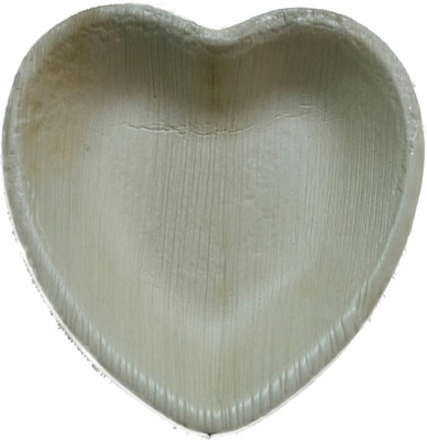 

GOrganica Areca Plates - Hearteen - ( 25 pcs ) Dinner Plates(Pack of 25)