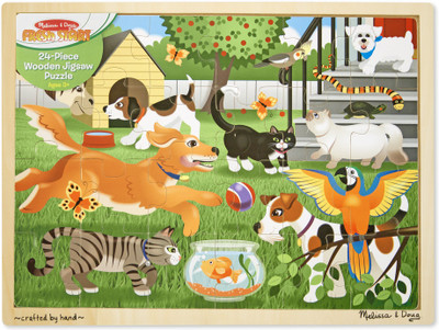 

Melissa & Doug Pets Jigsaw 24pc(24 Pieces)