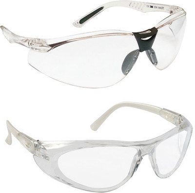 

Arex 3M VIRTUA V3-IN EYE PROTECTION GLASSES WITH AREX CLEAR LENS Power Tool, Laboratory, Wood-working Safety Goggle(Free-size)