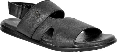 

Allen Cooper Men Black Sandals
