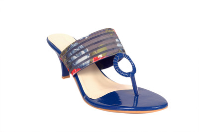 

Bora Bora Women Blue Heels