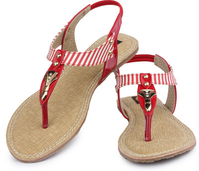 

Shezone Women Red Flats