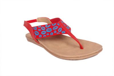 

Bora Bora Women Red Flats