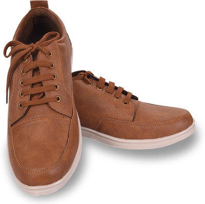 

ROAD STAG Men's Brown Sneakers Casuals For Men(Brown