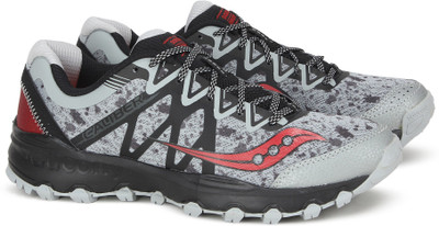

Saucony GRID CALIBER TR Training & Gym Shoes For Men(Grey, Gry blk red