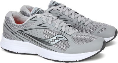 

Saucony GRID SEEKER Running Shoes For Men(Grey, Gry wht