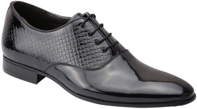 

HarryKson London Brooks Lace Up For Men(Black, Black patent