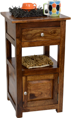 TimberTaste Sheesham Wood Solid Wood Side Table(Finish Color - Natural Teak, Pre-assembled) TimberTaste Sheesham Wood Solid Wood Side Table(Finish Color - Natural Teak, Pre-assembled)