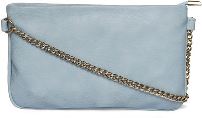 

Scoopstreet Women Evening/Party Blue PU Sling Bag