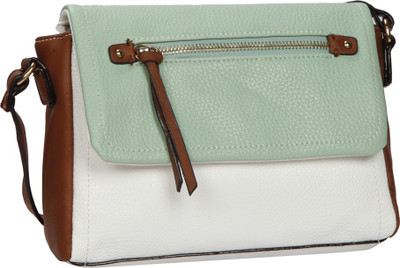 

Bagkok Women Casual Multicolor PU Sling Bag