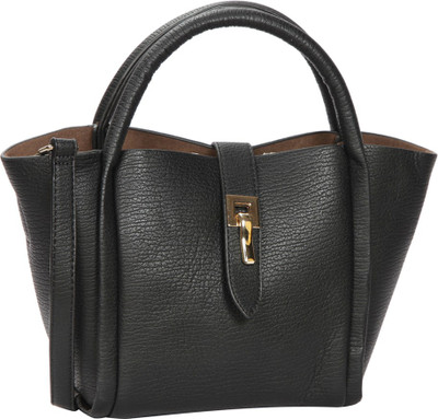 

Bagkok Women Casual Black PU Sling Bag