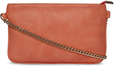 

Scoopstreet Women Evening/Party Orange PU Sling Bag