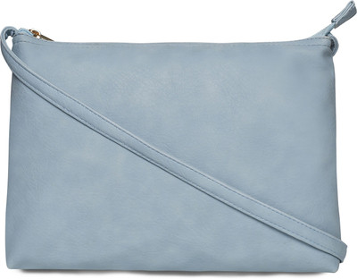 

Scoopstreet Women Casual Blue PU Sling Bag