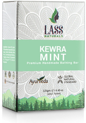 

Lass Naturals Kewra Mint Premium Handmade Bathing Bar - 125 gm(125 g)