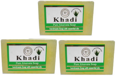 

Khadi Herbal NaturalNeem Tulsi soap - pack of 3(375 g, Pack of 3)