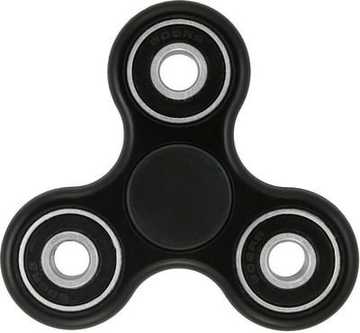 

Lata Fidget Spinner Hand Spinner, EDC Spinner Fidget Toys, tri-spinner fidget, and Ultra Speed - Hybrid Ceramic Bearing Colour Black(Black)