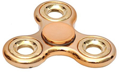 

YTNAB 3 STAR YELLOW COLOR CHROME EDITION METAL FIDGET SPINNER(Yellow)