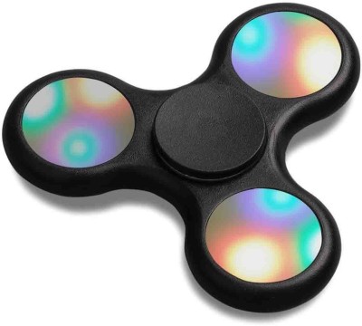 

Webby Spinner with Light Hand Spinner Ultra Speed Tri-Spinner Toy(Multicolor)