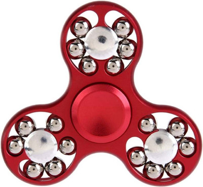

SBBN Fidget Spinner With 18 Ball ( red color)(Red)