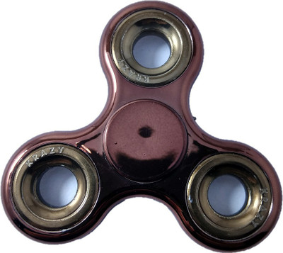 

RG TRADERS KRAZY HAND SPINNER WITH GOOD QUALITY(Brown)