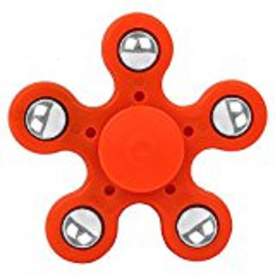 

YTNAB 5 STAR ORANGE COLOR VERY SMOOTH FIDGET SPINNER(Orange)