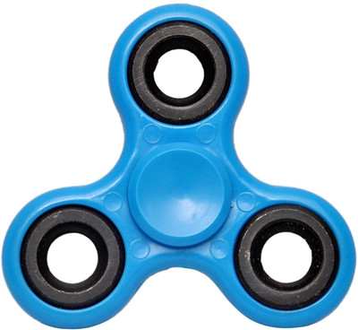 

Kanchan Toys Hard Core Fidget Spinner with Solid Base Bearing(Blue)