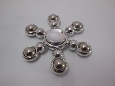 

YTNAB 6 BALL CHROME COLOR CHROME EDITION FIDGET SPINNER(Silver)