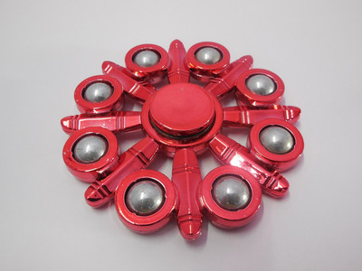 

LURAP 8 BALL RED COLOR CHROME EDITION SPINNER(Red)