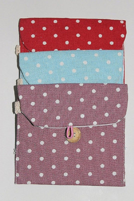 

Must Visit Lingerie Bag(Purple, Red, Blue), Blue;purple;red