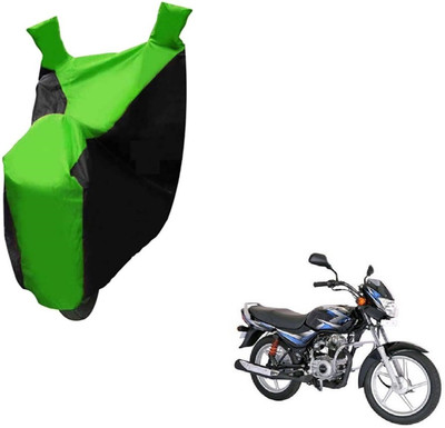 

Auto Age Two Wheeler Cover for Bajaj(CT 100, Multicolor)